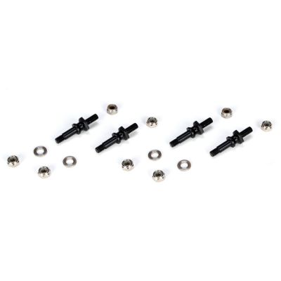 5ive-T -Fixations d'amortisseurs (4) - HORIZON HOBBY - R�f�rence: LOSB2859