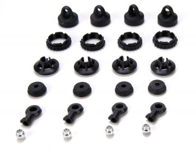 Ten-T -Set pieces plastiques d'amortisseurs (4) - HORIZON HOBBY - R�f�rence: LOSB2904