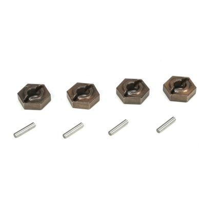 Ten-SCTE - Hexagones de roues avec goupilles (4) - HORIZON HOBBY - R�f�rence: LOSB3495