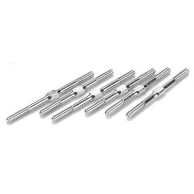 Ten-T -Biellettes de direction avant et arri�re (6) - HORIZON HOBBY - R�f�rence: LOSB4003