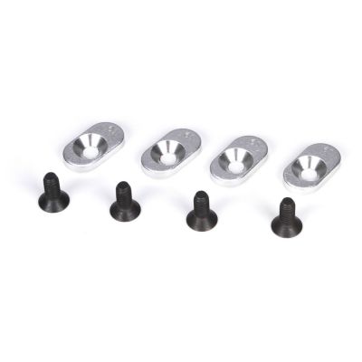 5ive-T -inserts de supports moteur et vis, 19,5/58 (4) - HORIZON HOBBY - R�f�rence: LOSB5804