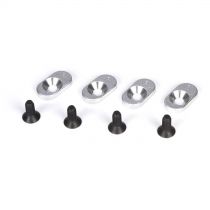 5ive-T -inserts de supports moteur et vis, 19,5/58 (4) - HORIZON HOBBY - Référence: LOSB5804