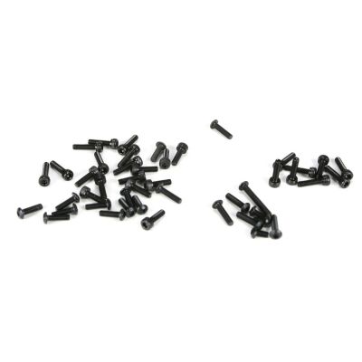 5ive-T -Assortiment de vis M3 � t�te bomb�e (38) - HORIZON HOBBY - R�f�rence: LOSB6451