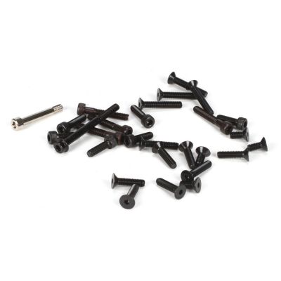 5ive-T -Assortiment de vis M5 � t�te frais�e (24) - HORIZON HOBBY - R�f�rence: LOSB6480