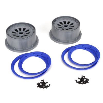 5ive-T -Jantes et anneaux beadlock (2) - HORIZON HOBBY - R�f�rence: LOSB7027