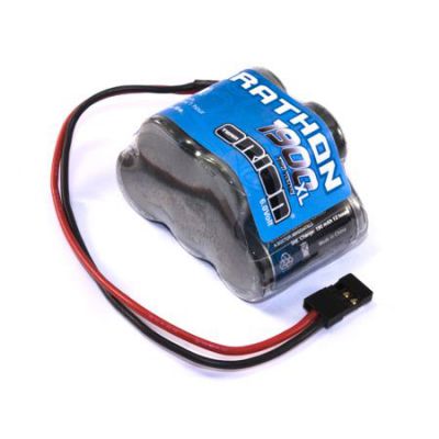 Marathon XL 1900 Receiver Pack Hump NiMH (6.0V)  w/Universal Plug 20 AWG - HORIZON HOBBY - R�f�rence: ORI12254