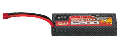 Batterie Li-Po Rocket V-Max 7.6V 5200 2S 55C, prise Deans - HORIZON HOBBY - R�f�rence: ORI14080