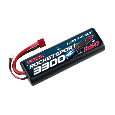 Rocket Sport 3300 LiPo 7,4V (Deans Plug) - HORIZON HOBBY - R�f�rence: ORI14164
