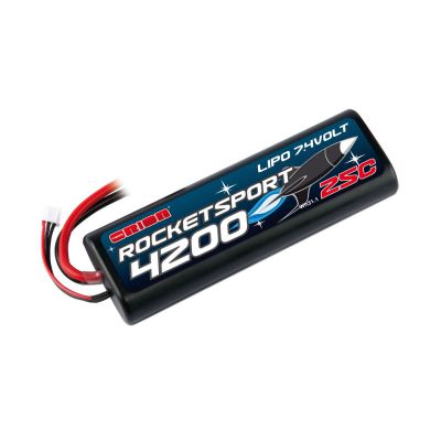 Rocket Sport 4200 LiPo 7,4V (Tamiya,Dean's,TRX, EC3 Venom Plug) - HORIZON HOBBY - R�f�rence: ORI14171