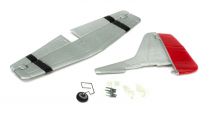 Complete Tail w/Accessories: UM P51D Mustang AS3X - HORIZON HOBBY - Référence: PKZU2425