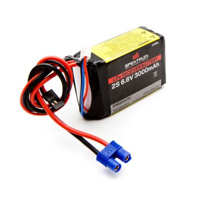 3000mAh 2S 6.6V Li-Fe Batterie de r�ception - HORIZON HOBBY - R�f�rence: SPMB3000LFRX