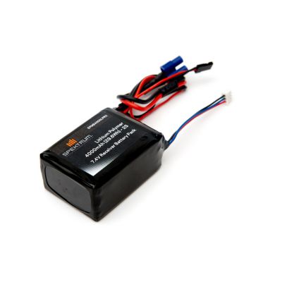 Batterie r�cepteur Li-Po 2S 7,4V 4000mA - HORIZON HOBBY - R�f�rence: SPMB4000LPRX