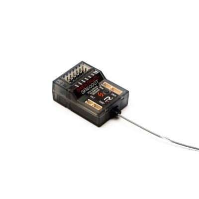 R�cepteur 6 voies DSMR SR6000T avec t�l�m�trie - HORIZON HOBBY - R�f�rence: SPMSR6000T