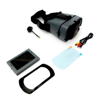 Moniteur vid�o Spektrum 4,3  avec lunettes - HORIZON HOBBY - R�f�rence: SPMVM430C