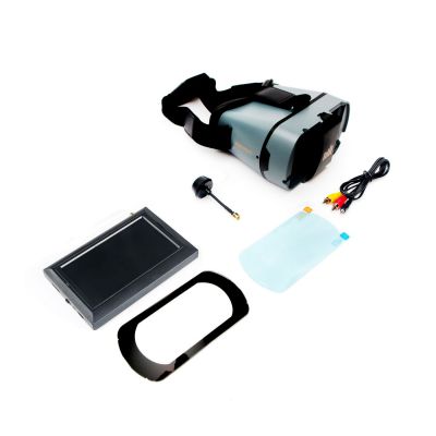 4.3  FPV Video Monitor with DVR and Headset - HORIZON HOBBY - R�f�rence: SPMVM435C