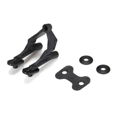 22-4 2.0 - Support d'aileron arri�re avec rondelles - HORIZON HOBBY - R�f�rence: TLR231046