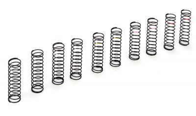 22/T/SCT - Set de ressorts arri�re basse fr�quence, (5 paires) - HORIZON HOBBY - R�f�rence: TLR233013