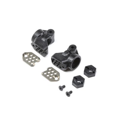 Carpet/Astro GenII Rear Hub Set, +3mm Axle: All 22 - HORIZON HOBBY - R�f�rence: TLR234088