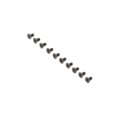 Vis � t�te frais�e, M3 x 6mm (10) - HORIZON HOBBY - R�f�rence: TLR235008