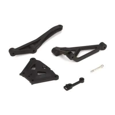 8E 3.0 - Renforts de ch�ssis, platine sup�rieure - HORIZON HOBBY - R�f�rence: TLR241003