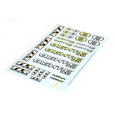 8E 3.0 - Planche de d�coration - HORIZON HOBBY - R�f�rence: TLR249001