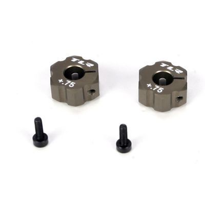 22 -Hexagone arri�re en aluminium,largeur +0,75mm - HORIZON HOBBY - R�f�rence: TLR2931