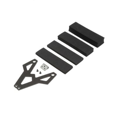 Battery Strap, Carbon Fiber/Alum: 22 3.0 - HORIZON HOBBY - R�f�rence: TLR331021
