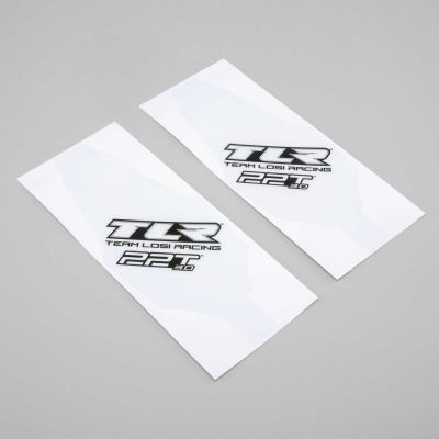 22T 3.0 - Adh�sif de protection de ch�ssis pr�-d�coup� (2) - HORIZON HOBBY - R�f�rence: TLR331025