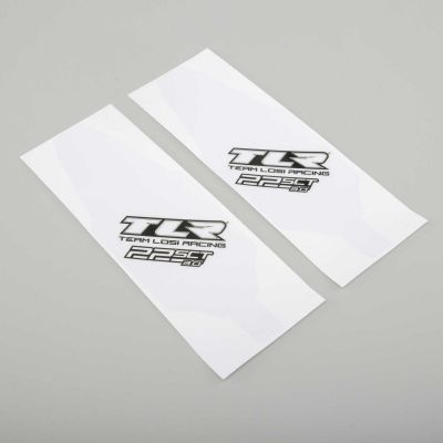 22SCT 3.0 - Adh�sif de protection de ch�ssis pr�-d�coup� (2) - HORIZON HOBBY - R�f�rence: TLR331026