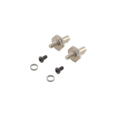22SCT 3.0 - Axe avant alu, Hex 12mm - HORIZON HOBBY - R�f�rence: TLR332065