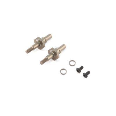 22T 3.0 - Axe avant alu, Hex 12mm - HORIZON HOBBY - R�f�rence: TLR332066