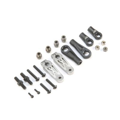 Dual Steering Linkage Kit: 5T, 5B - HORIZON HOBBY - R�f�rence: TLR351007