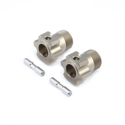 5B, 5T, MINI WRC - Hexagones de roues avec goupilles, +2,5mm (2) - HORIZON HOBBY - R�f�rence: TLR352003