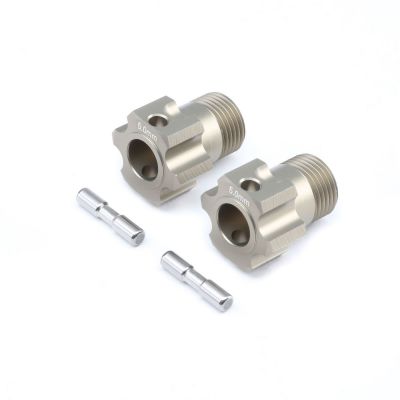 5B, 5T, MINI WRC - Hexagones de roues avec goupilles, +5,0mm (2) - HORIZON HOBBY - R�f�rence: TLR352004