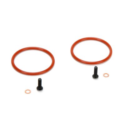5T/Mini WRC - Vis de purge avec rondelles pour bouchon d'amortisseurs - HORIZON HOBBY - R�f�rence: TLR353004