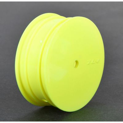 22 3.0 - Jantes avant, Hexagone 12mm, Jaunes (2) - HORIZON HOBBY - R�f�rence: TLR43010