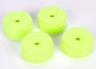 1/8 Buggy Dish Wheel, Yellow (4): 8B 3.0 - HORIZON HOBBY - R�f�rence: TLR44000