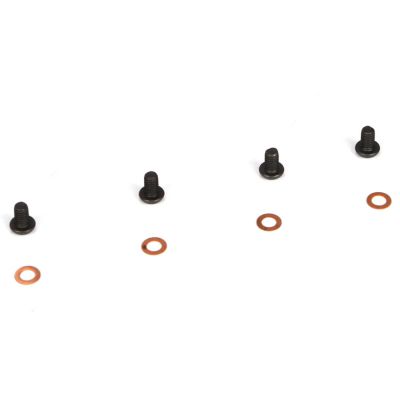 22 & 22-SCT -Vis de purge avec joints (4) - HORIZON HOBBY - R�f�rence: TLR5066