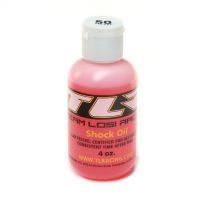 Huile silicone d'amortisseur, 50wt, 120 ml - HORIZON HOBBY - Référence: TLR74027