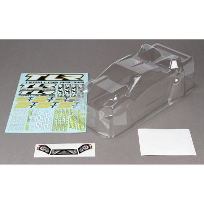 22 T/2.0 -Carrosserie transparente pour moteur arri�re et aileron - HORIZON HOBBY - R�f�rence: TLR8058