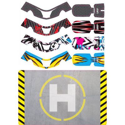 FAZE - Set de Skins Upgrade 3 (4 skins) avec h�liport - HORIZON HOBBY - R�f�rence: UPG7605