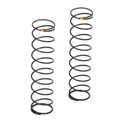 TWH - Ressort d'amortisseur arri�re souple, jaune (2)  - HORIZON HOBBY - R�f�rence: VTR233023