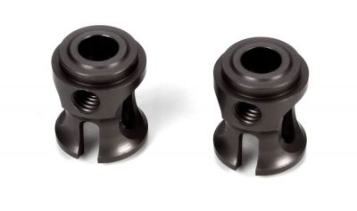 V100 Touring - Set de noix de sortie de diff�rentiel en aluminium (2) - HORIZON HOBBY - R�f�rence: VTR332004