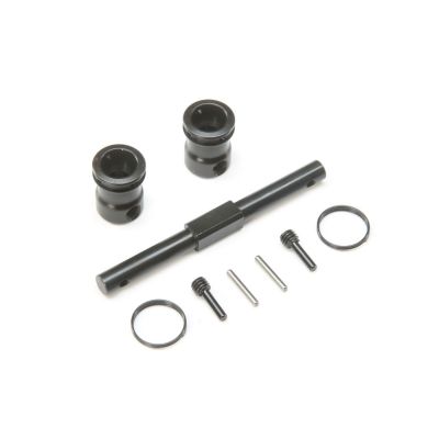 Lower Trans Shaft w/Drive Shaft Cup V2: Ascender - HORIZON HOBBY - R�f�rence: VTR332012