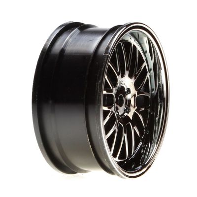 Jante nid d'abeille � d�port AV 54x26mm, argent/chrome (2) - HORIZON HOBBY - R�f�rence: VTR43007