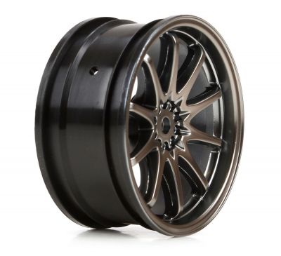 Jante avant Volk Racing CE28N 54x26mm, gun metal (2)  - HORIZON HOBBY - R�f�rence: VTR43035