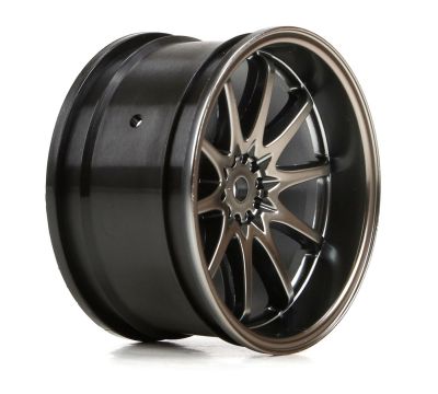 Jante arri�re Volk Racing CE28N 54x30mm, gun metal (2)  - HORIZON HOBBY - R�f�rence: VTR43036