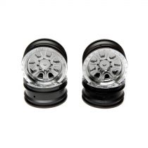 Wheel,Front&Rear,8 Spoke,1.9 , Satin (4): Ascender - HORIZON HOBBY - Référence: VTR43042