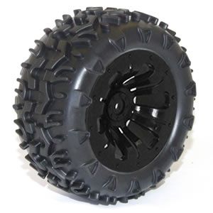 FTX CARNAGE MOUNTED WHEEL/TYRE