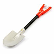 FASTRAX RED HANDLE METAL SPADE